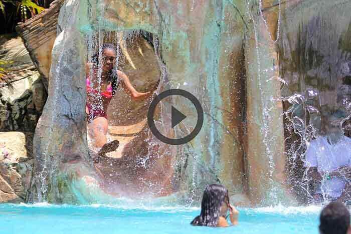 Bacab Waterfall Video Belize